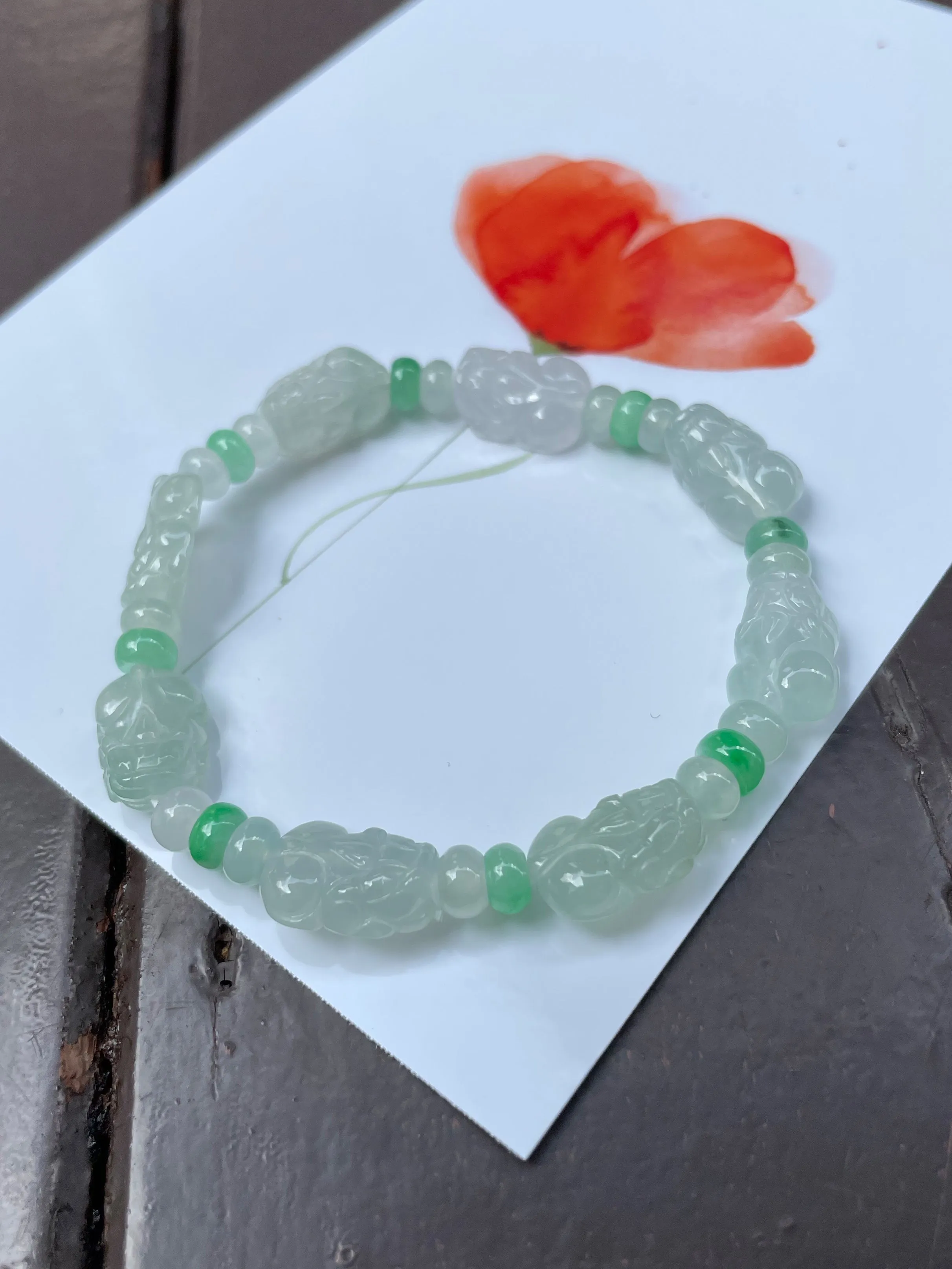 Jade Pixiu Bracelet (NJBA021)