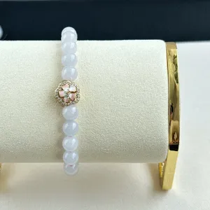 Lotus Harmony Jade Bracelet