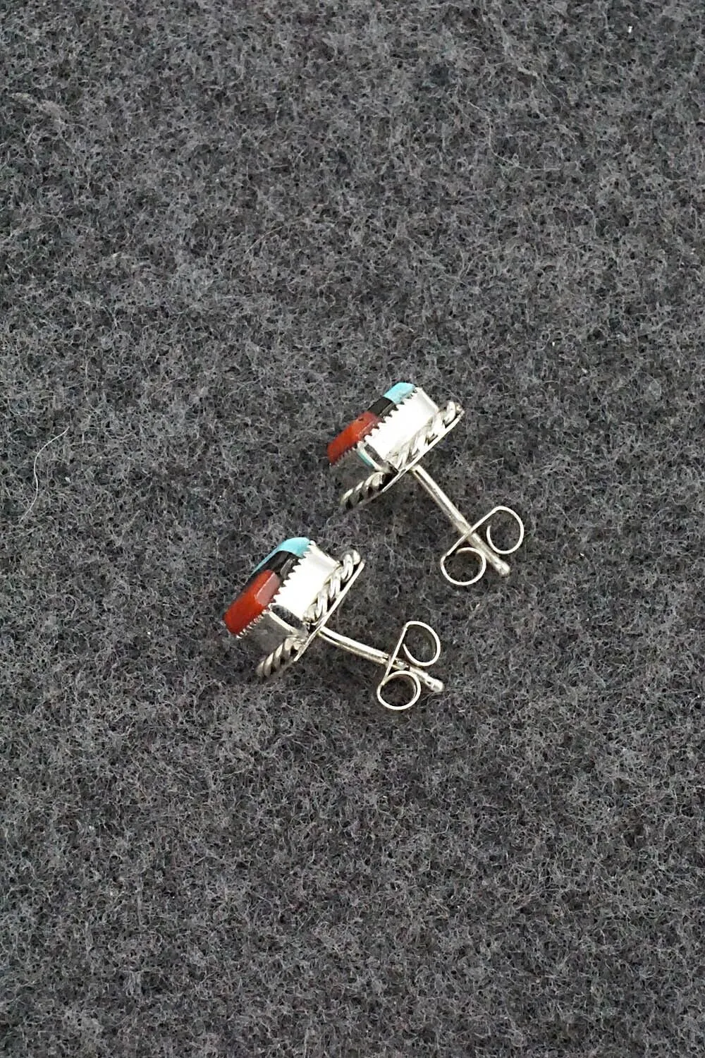 Multi-Stone & Sterling Silver Earrings - Geneva Chuyate