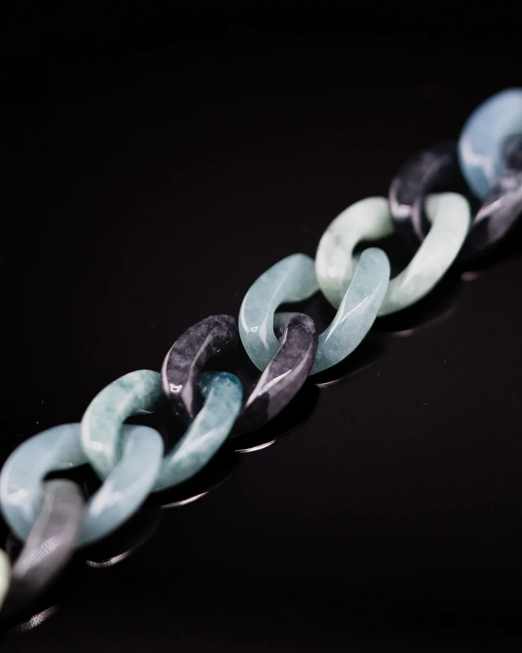 Tri Color Cuban Jade Bracelets