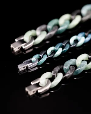 Tri Color Cuban Jade Bracelets